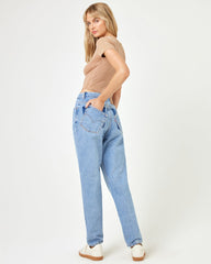 aligrace Michelle Tilted Denim Pant