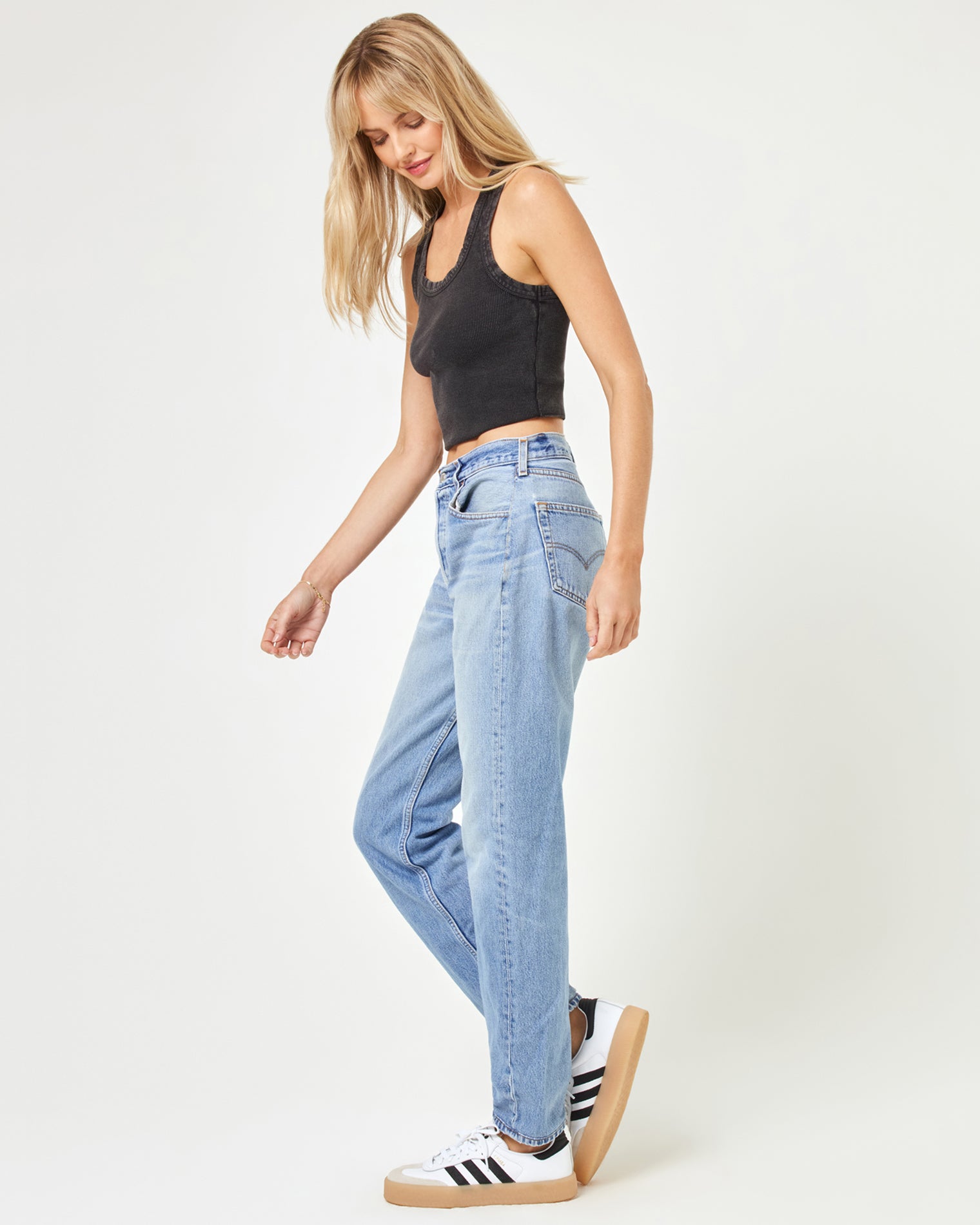 aligrace Brigette Baggy Denim Pant