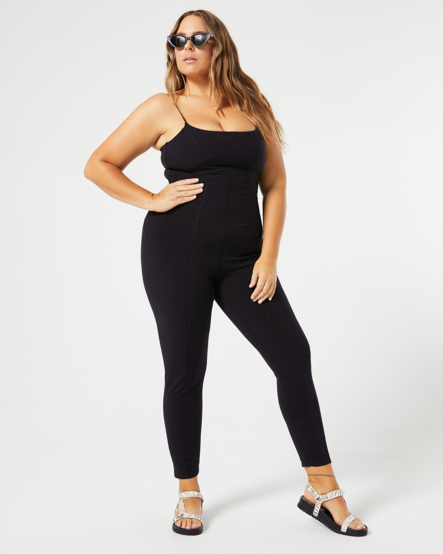 Go The Distance Jumpsuit - Black