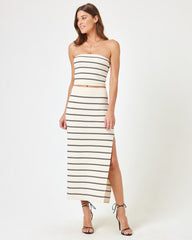 Amalfi Tube Top - Mykonos Stripe