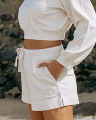 ZUROVE X Anthropologie Solo Short - Cream