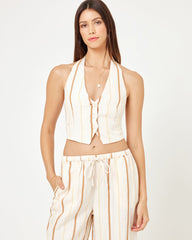 Beach House Vest - Beach House Stripe