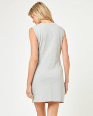 Danika Dress - Heather Grey