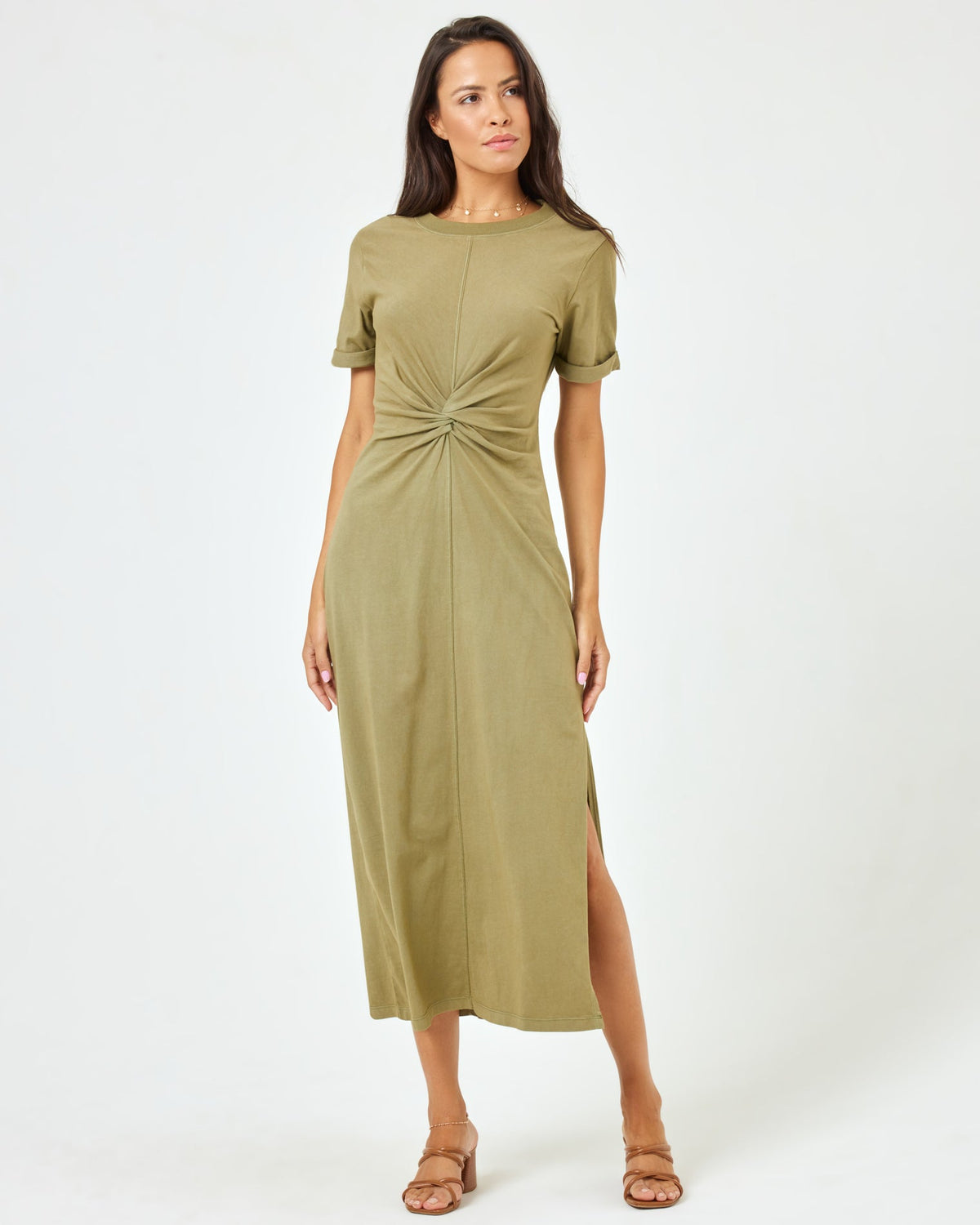 Drew Dress - Olive Branch