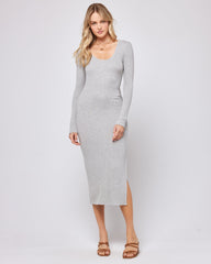 Eloise Dress - Heather Grey