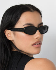 Lu Goldie Evie Sunglasses - Black