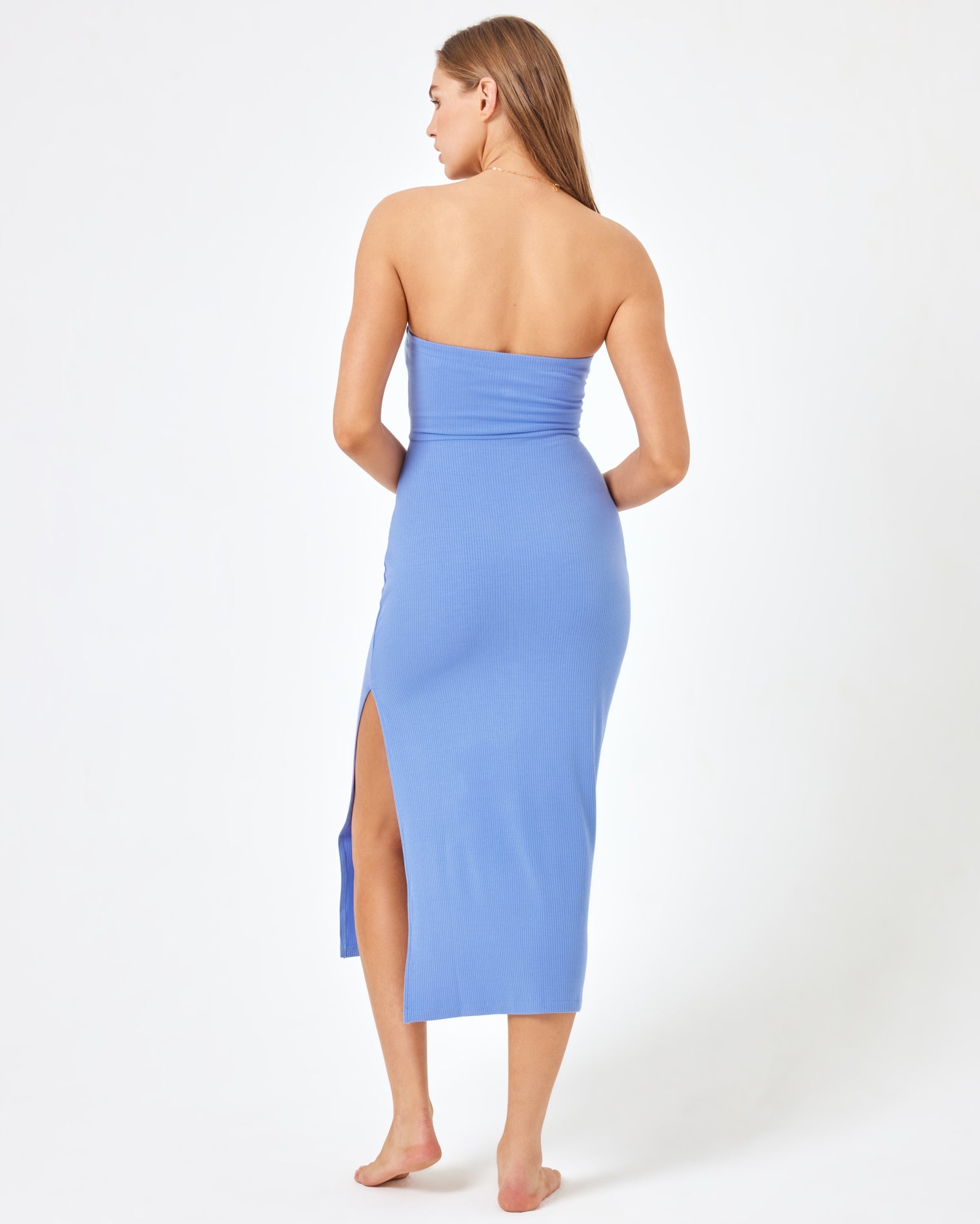 ZUROVE X Anthropologie Kierra Dress - Peri Blue