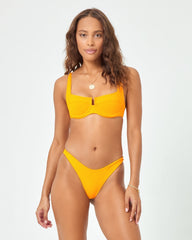 Camellia Bikini Top - Mango