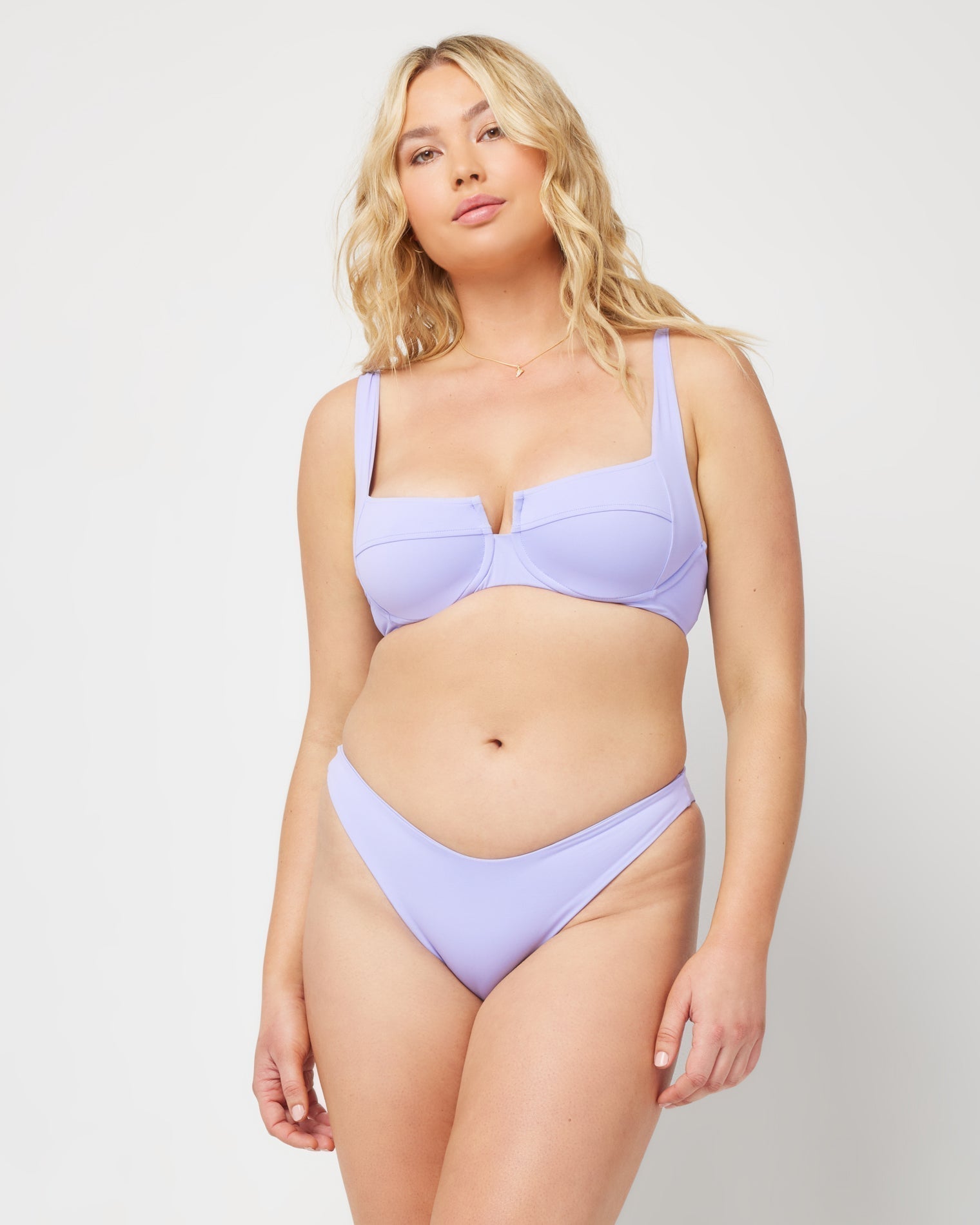 Camellia Bikini Top - Wisteria