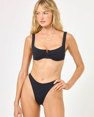 Coast To Coast Bikini Top - Black