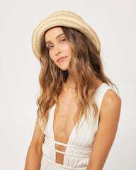 Isadora Bucket Hat - Stripe