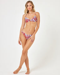 Eco Chic Econyl® Missy Bikini Top - Going Tropical