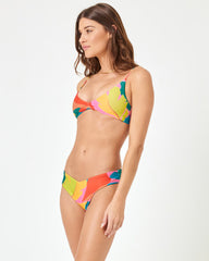 Printed Riley Bikini Top - Copacabana