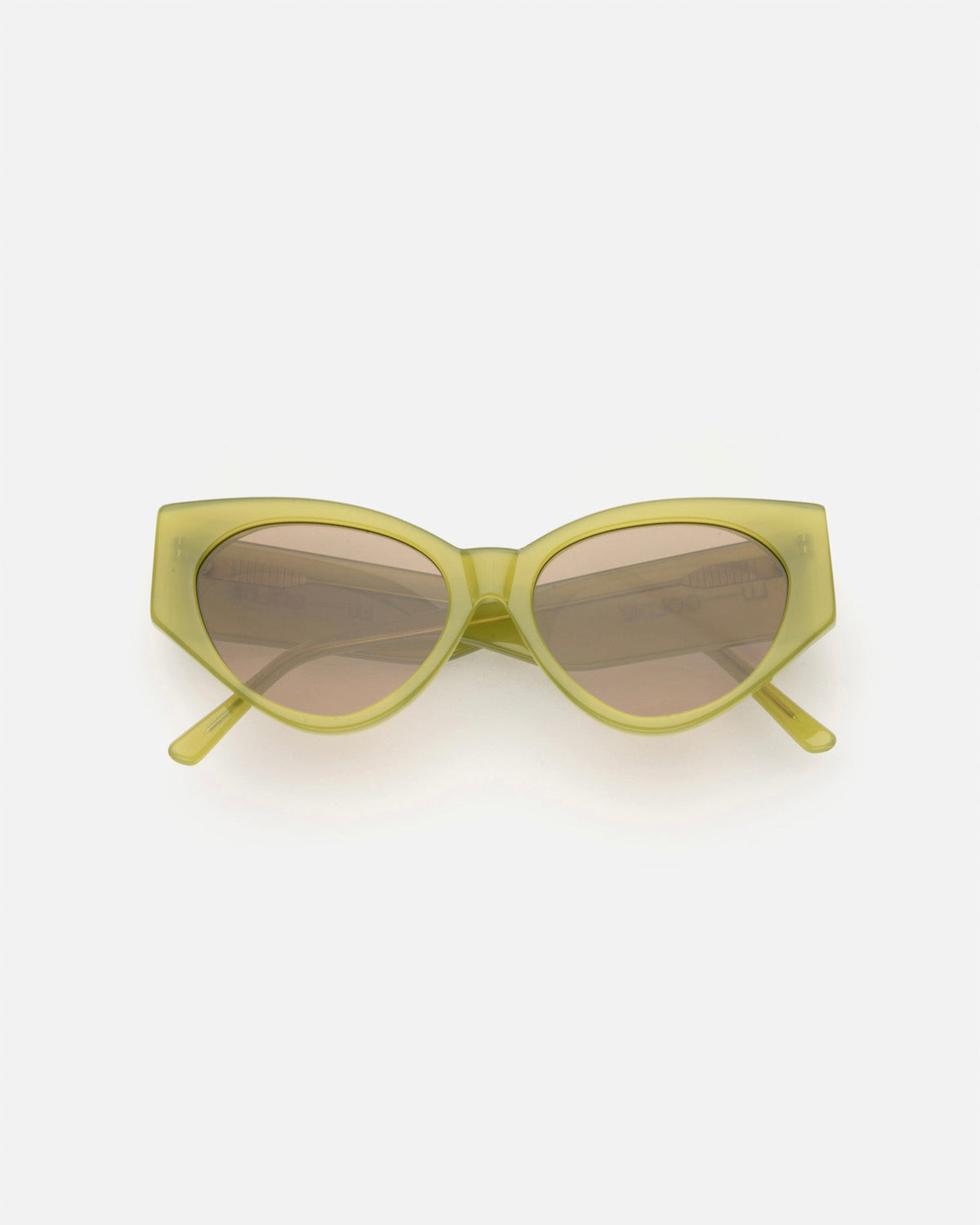 Lu Goldie Milou Leaf Sunglasses - Green