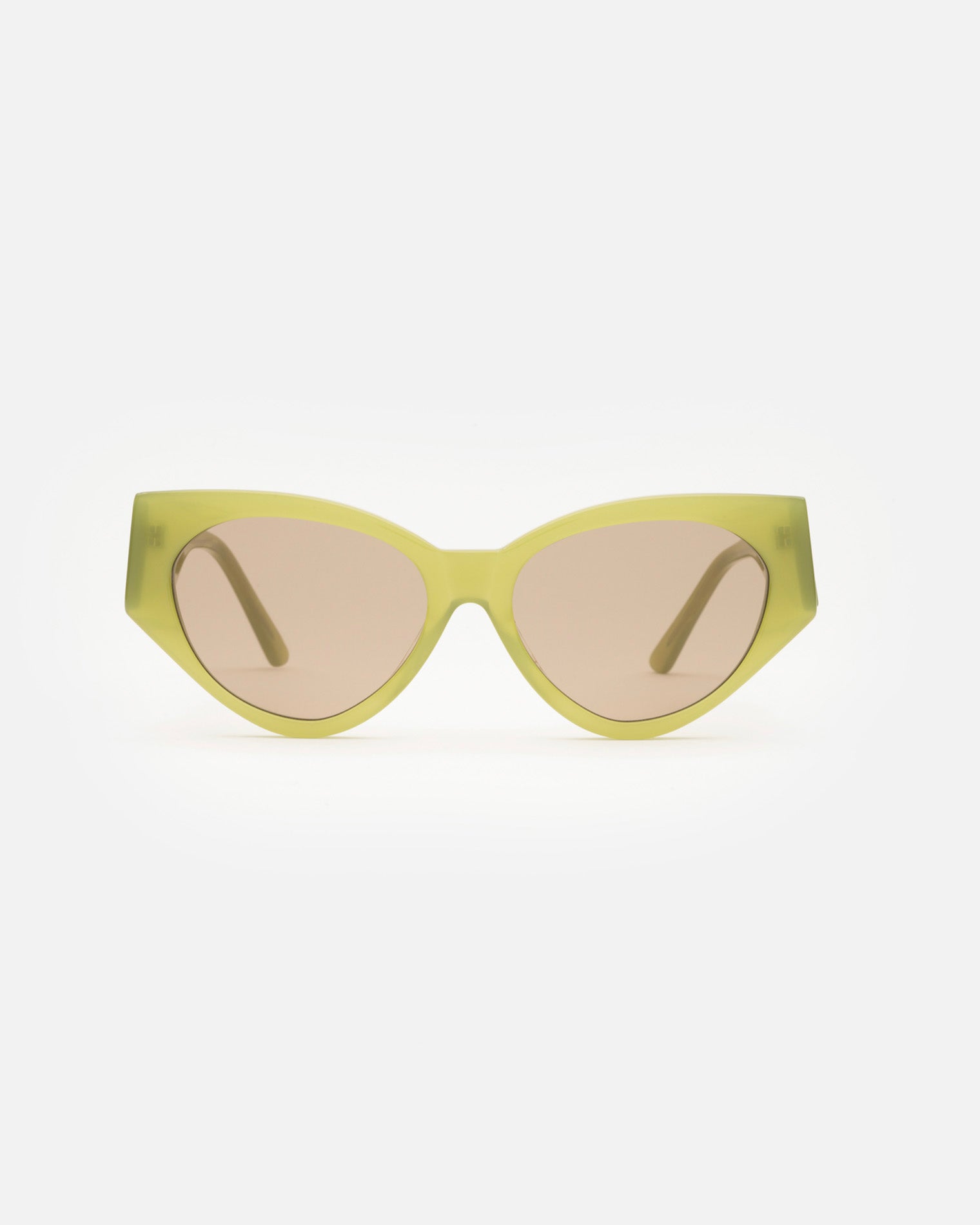 Lu Goldie Milou Leaf Sunglasses - Green