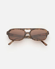 Lu Goldie Sofia Sunglasses - Black Tea