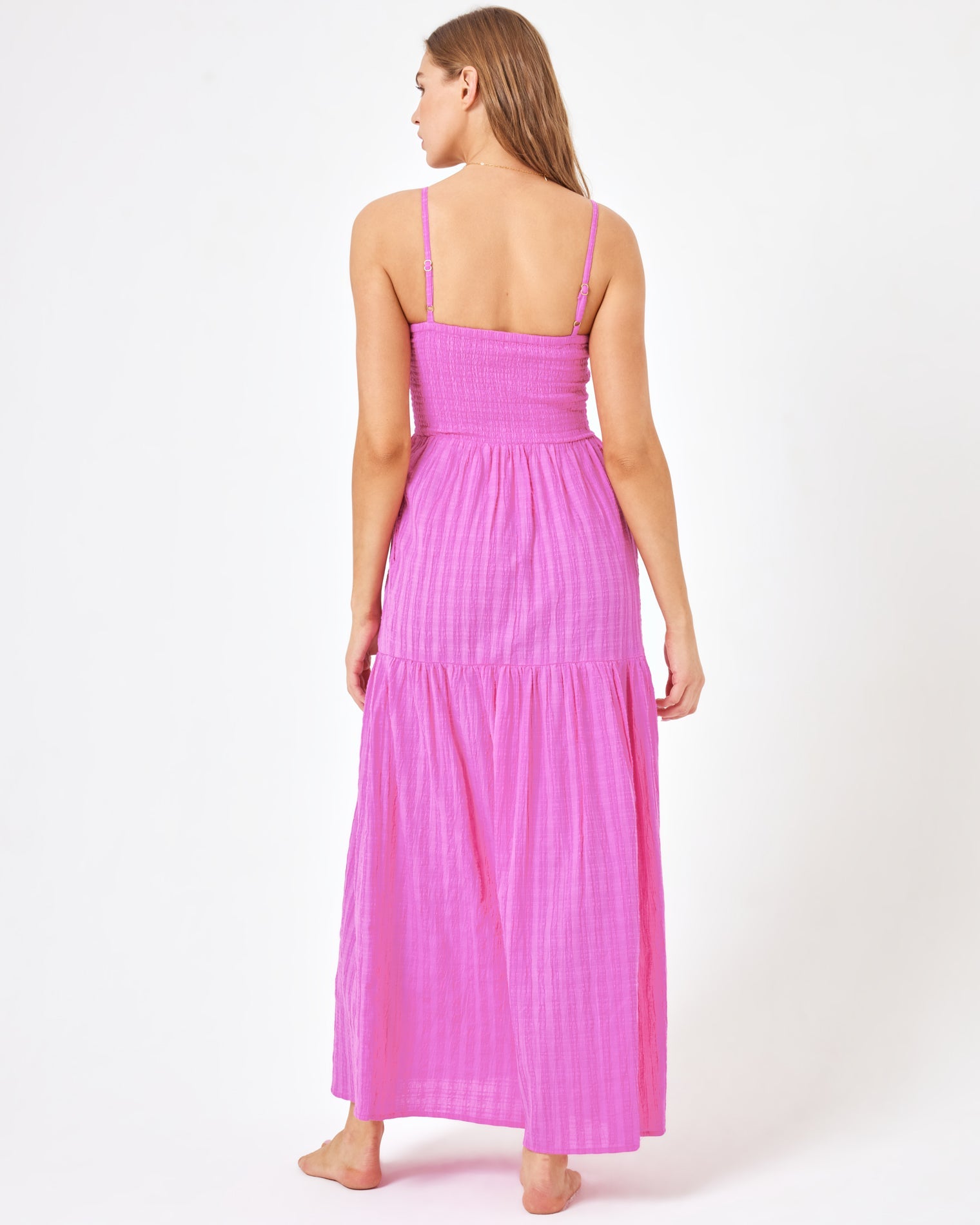 Mallorca Dress - Raspberry