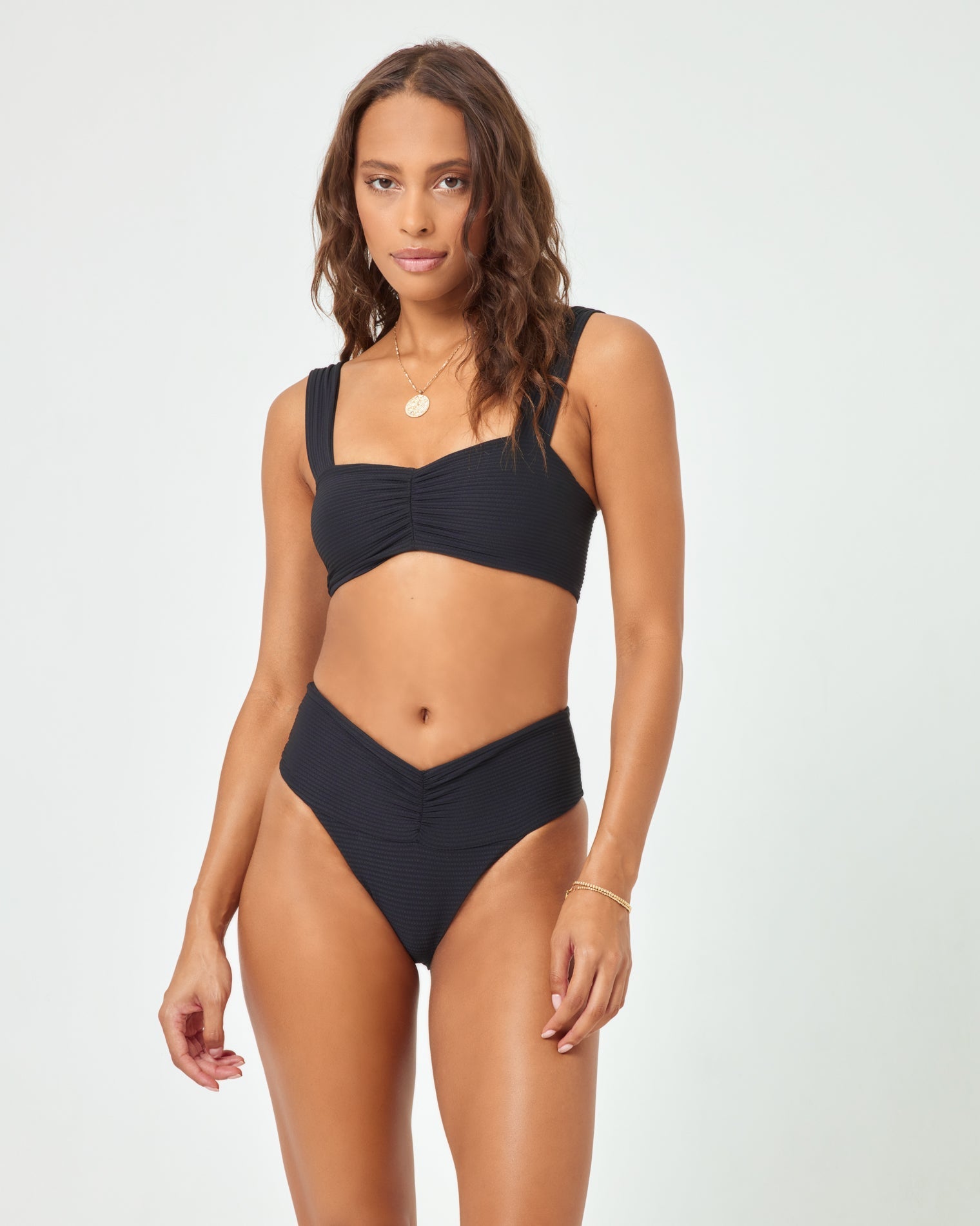 Eco Chic Repreve® Marlee Bikini Top - Black