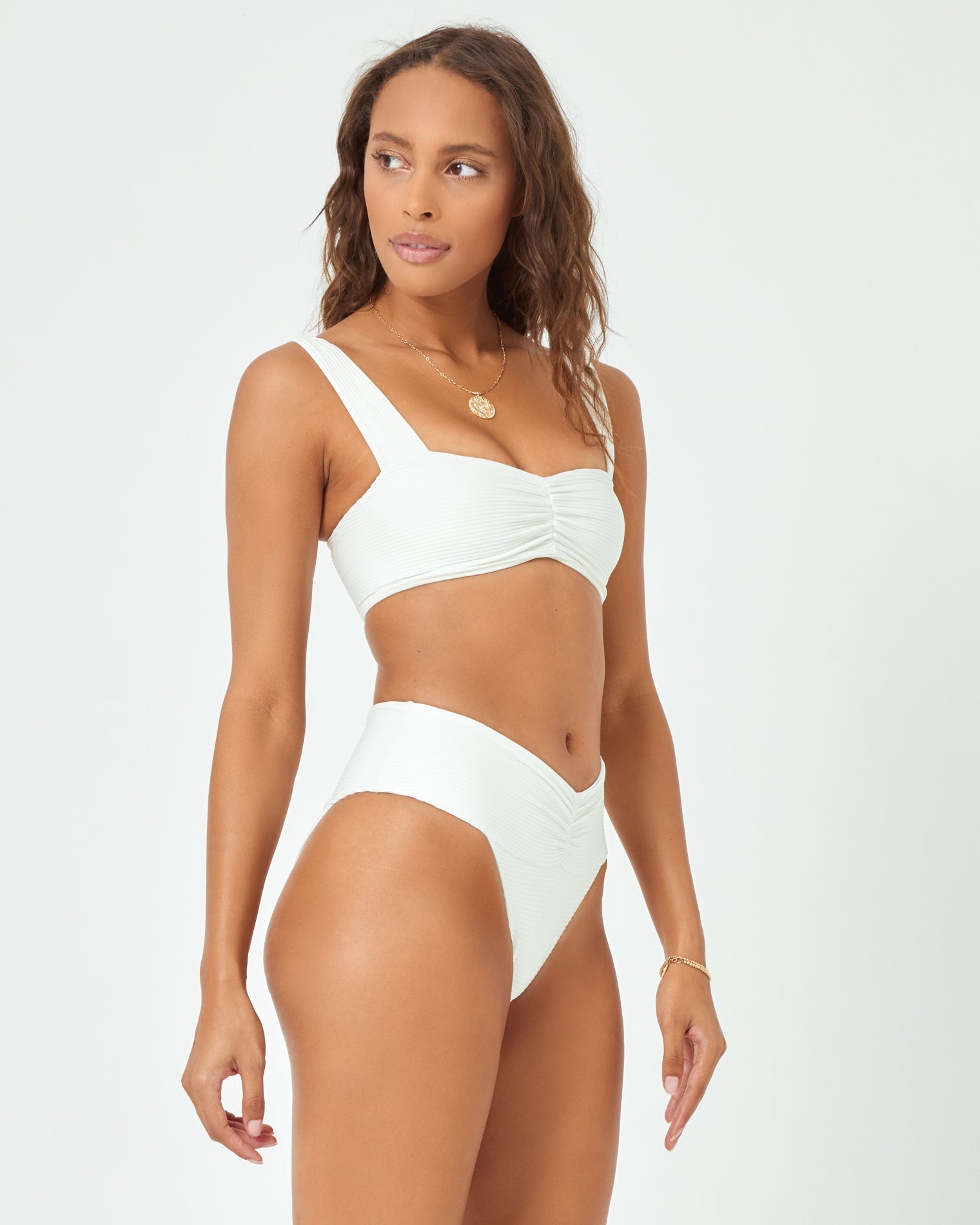 Eco Chic Repreve® Marlee Bikini Top - Cream