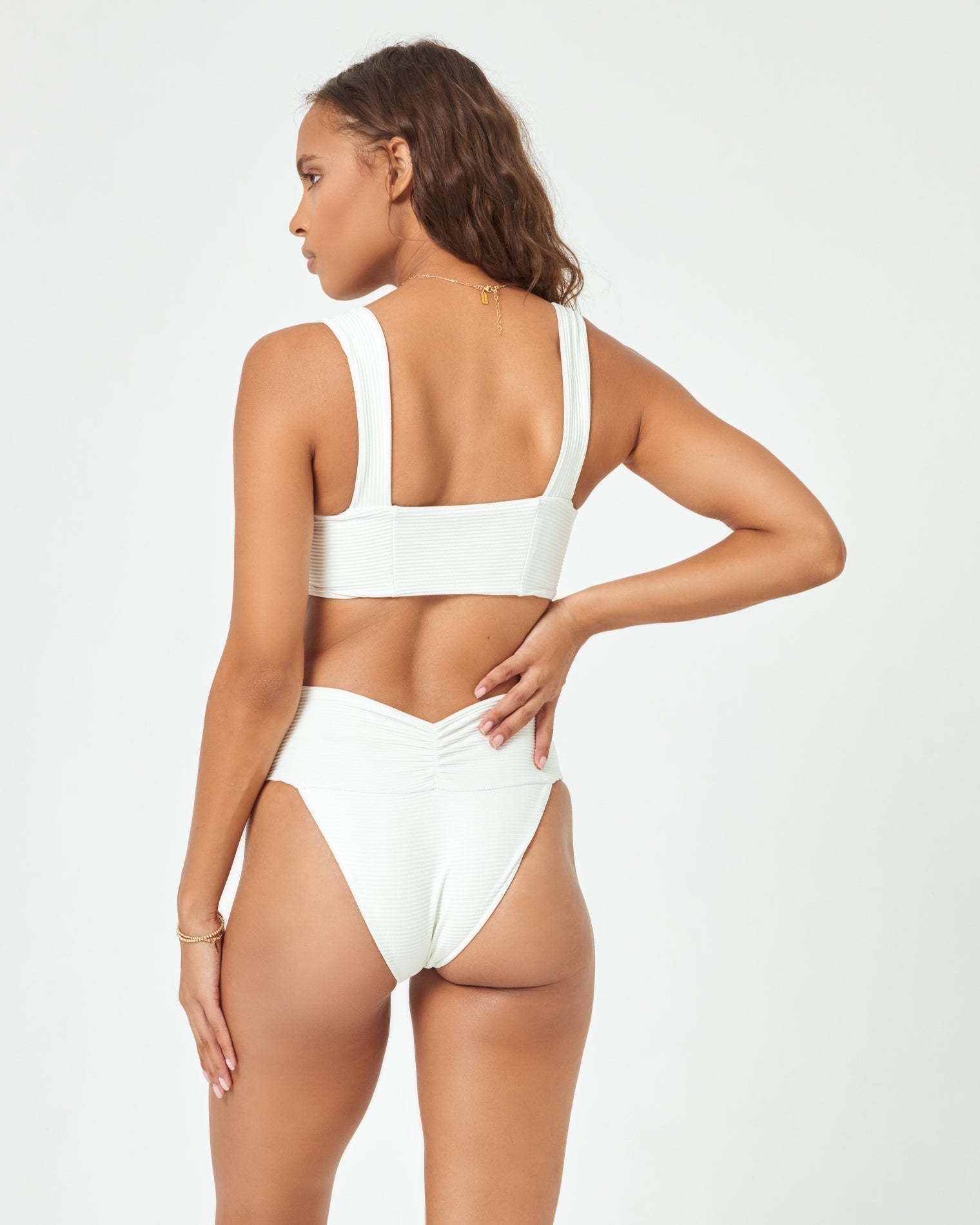 Eco Chic Repreve® Marlee Bikini Top - Cream