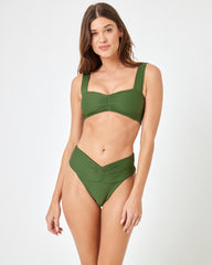 Eco Chic Repreve® Marlee Bikini Top - Jungle