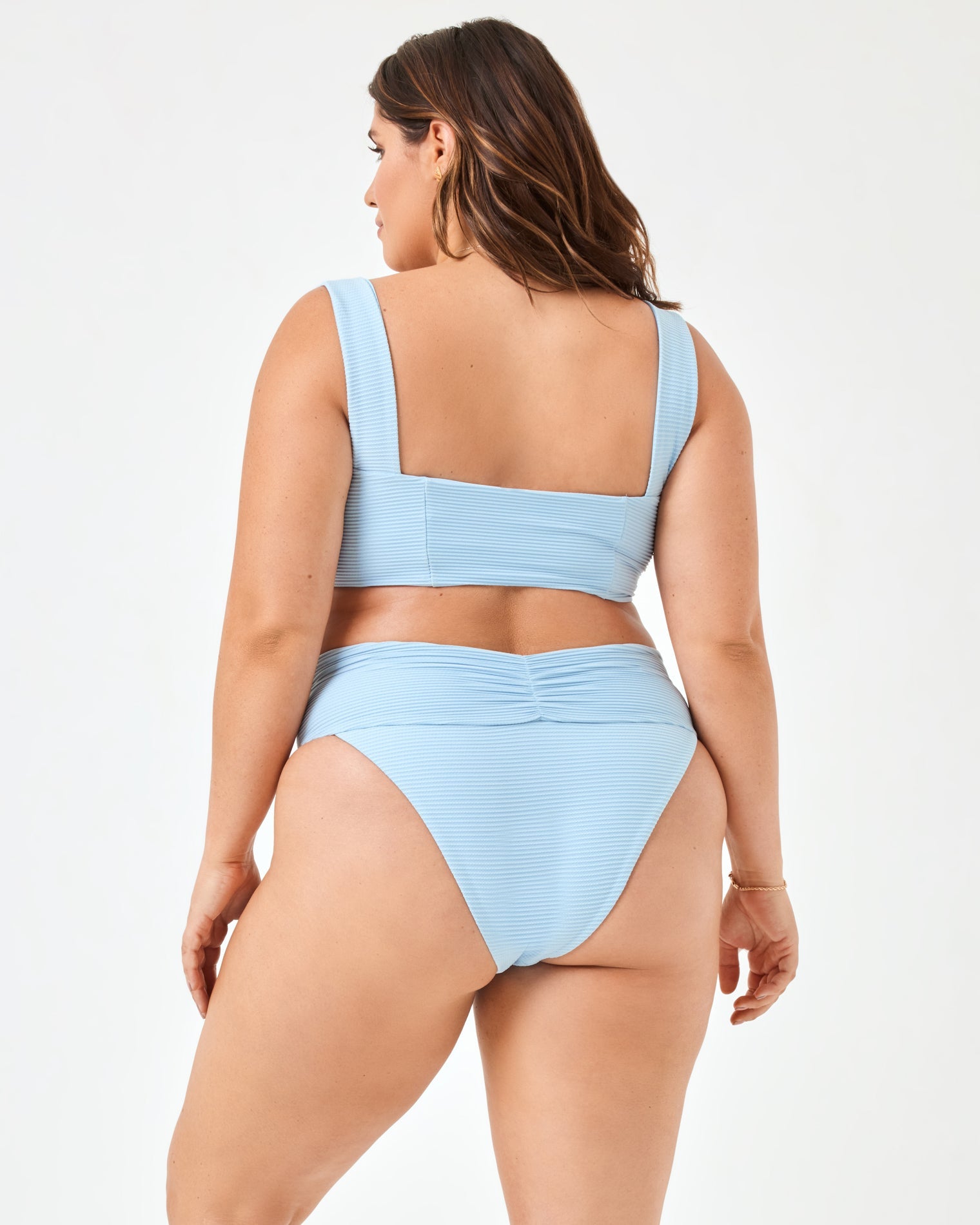 Eco Chic Repreve® Marlee Bikini Top - Sky Blue