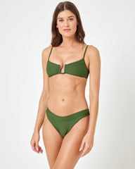 Eco Chic Repreve® Peyton Bikini Top - Jungle