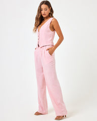 Rhodes Pant - Macaroon Pink