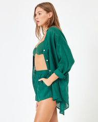 ZUROVE x Revolve Rio Tunic - Emerald