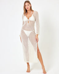 ZUROVE X Anthropologie Venus Cover-Up Dress - Cream