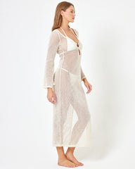 ZUROVE X Anthropologie Venus Cover-Up Dress - Cream